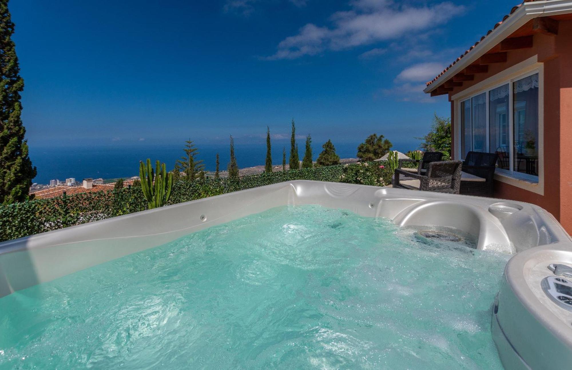 Villa Hibisco, Jacuzzi Y Vistas Al Atlantico Costa Adeje  Kültér fotó